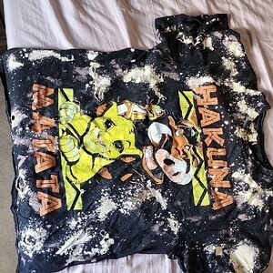 Distressed Vintage Lion King Shirt